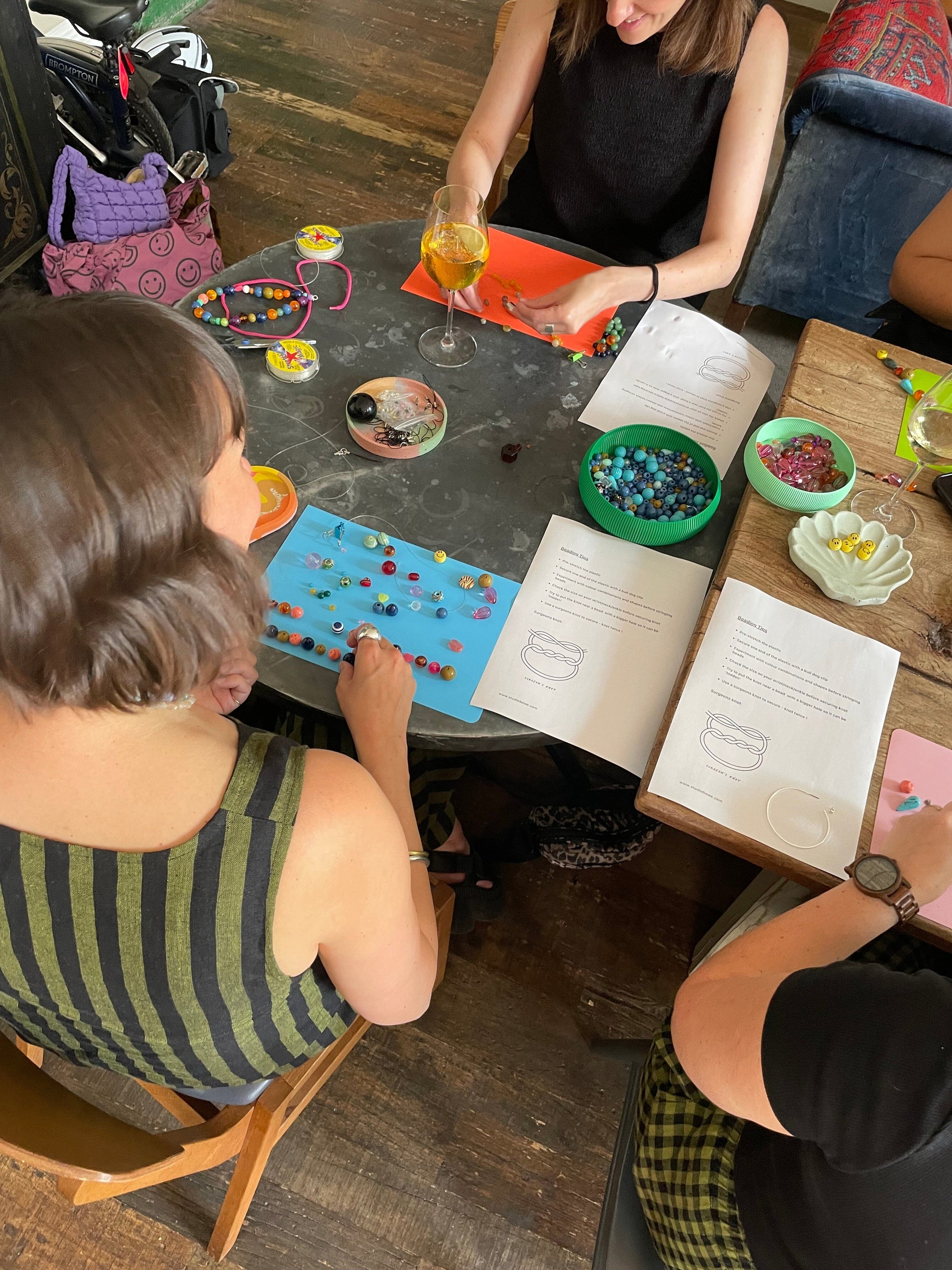 String & Sip: Bracelet Making Workshop with Studio Bowe ( 10th September '25 ) General The Pantry Underwear 