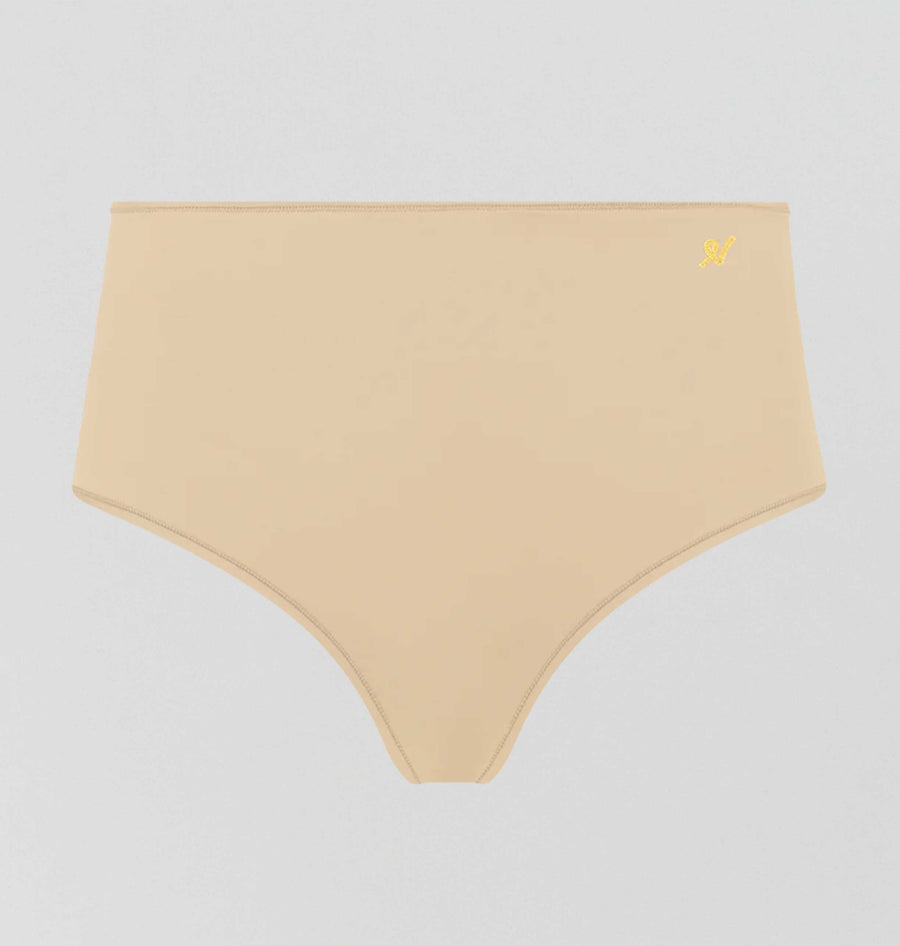 Invisible microfibre high waist brief [Sand] Bottoms Nudea 