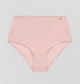 Invisible microfibre high waist brief [Blush] Bottoms Nudea 
