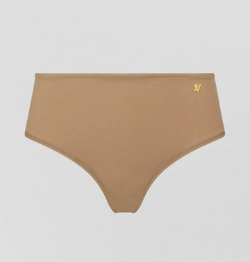 Invisible microfibre shorty [Mocha] Bottoms Nudea 