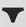 Invisible microfibre thong [Black] Bottoms Nudea 