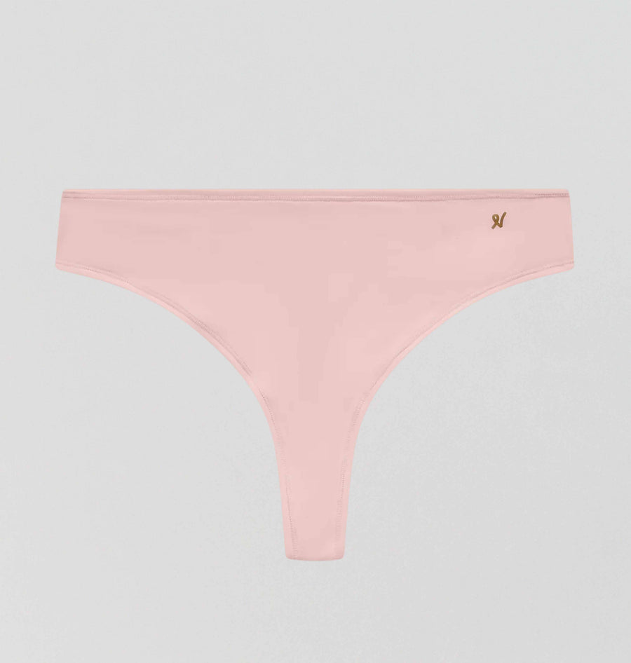 Invisible microfibre thong [Blush] Bottoms Nudea 