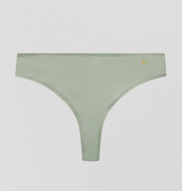 Invisible microfibre thong [Sage] Bottoms Nudea 