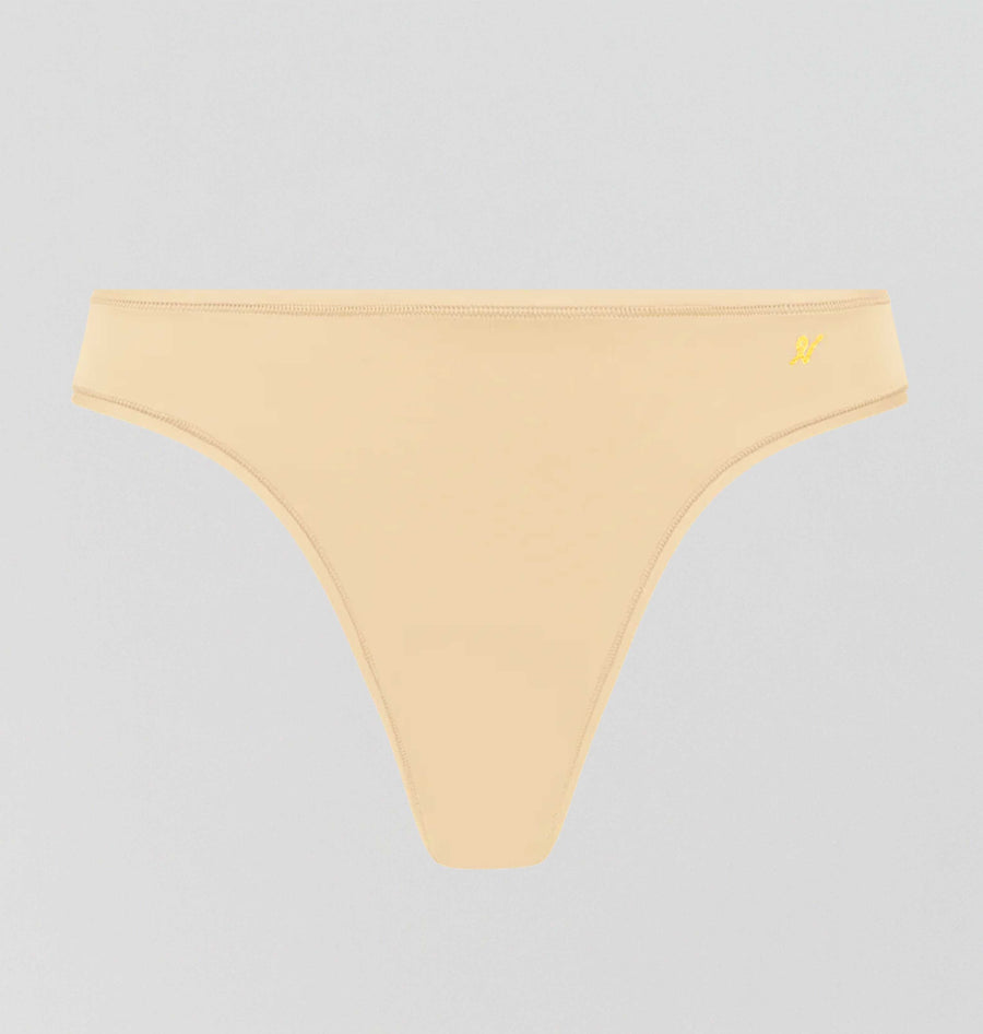 Invisible microfibre thong [Sand] Bottoms Nudea 