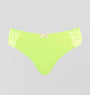 Lace & microfibre brazilian [Lime] Bottoms Panache 