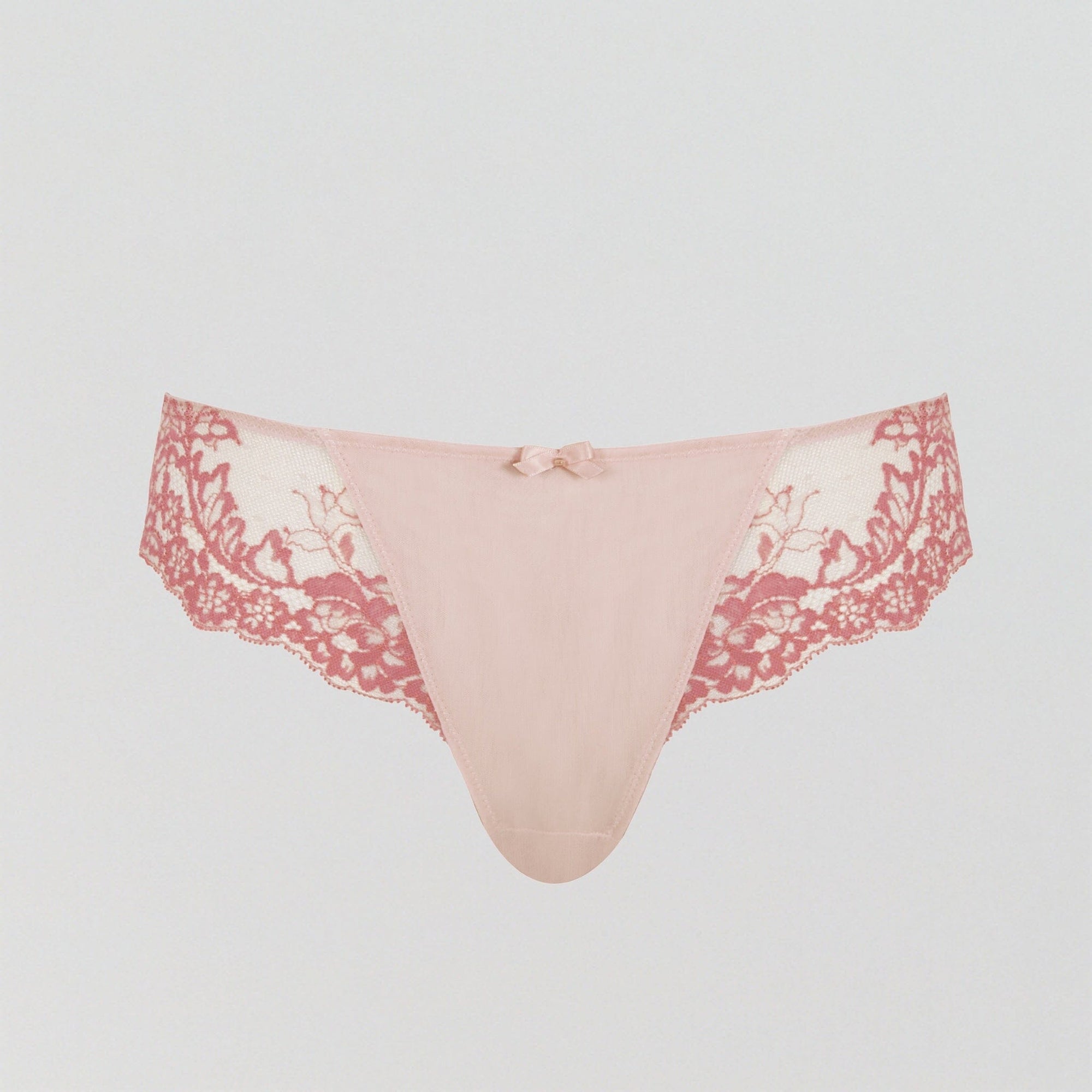 Lace back brief [Candy/Coral] Bottoms Panache 8 