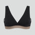Lace insert crop [Black/Taupe] Maternity Six 