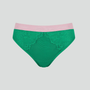 Mesh & lace brief [Emerald Green]