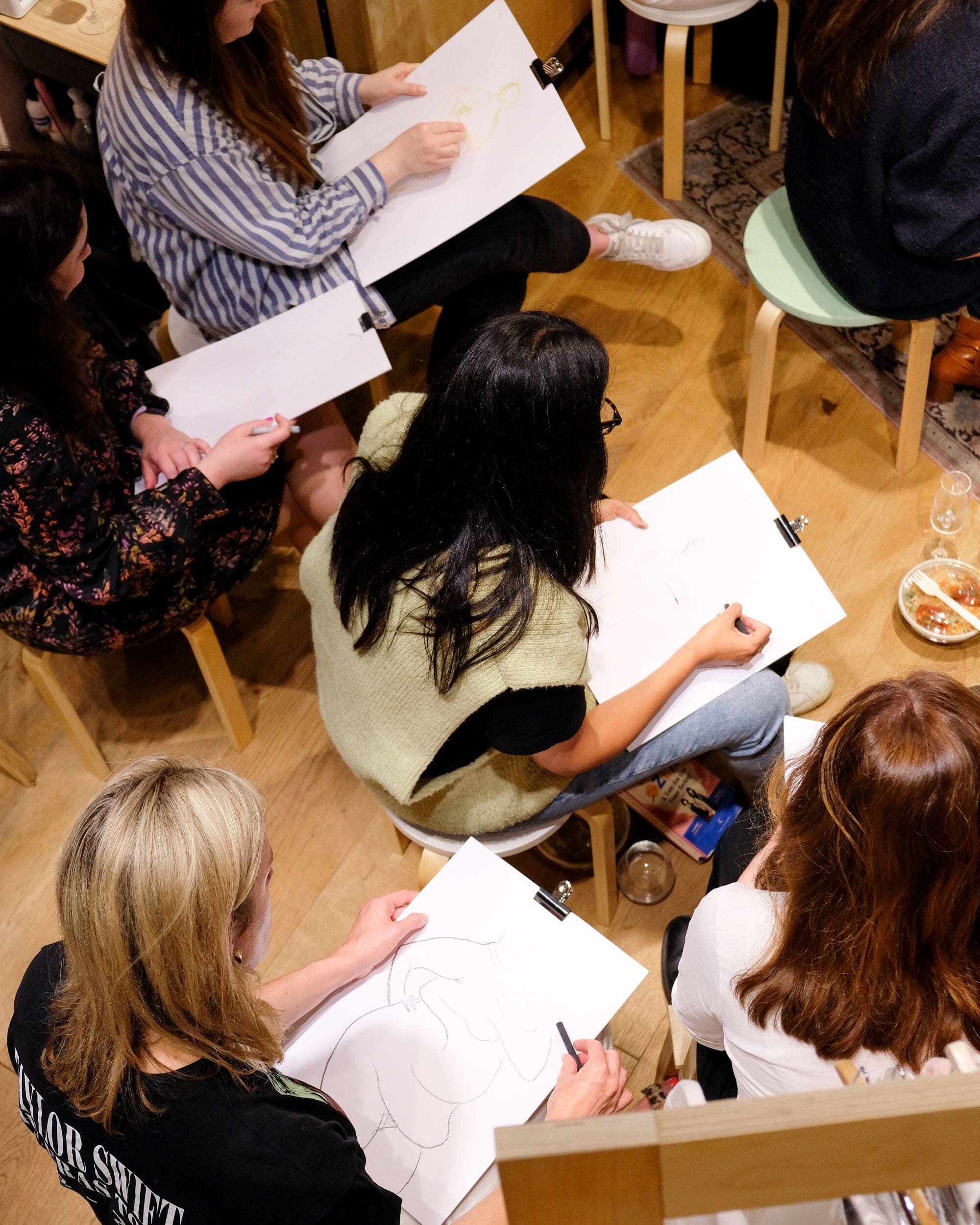 Sip &amp; Sketch Life Drawing Ticket ( 26th September ‘24 ) General The Pantry Underwear 