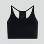 Light support halter neck sports bra [Black]