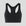 Light support racerback sports bra [Black] Girlfriend Collective 