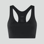 Light support racerback sports bra [Black] Girlfriend Collective 