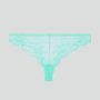 Light turquoise floral lace knicker