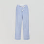 Organic cotton long pyjama trouser [Blue & White Stripe] Sleep CCDK 