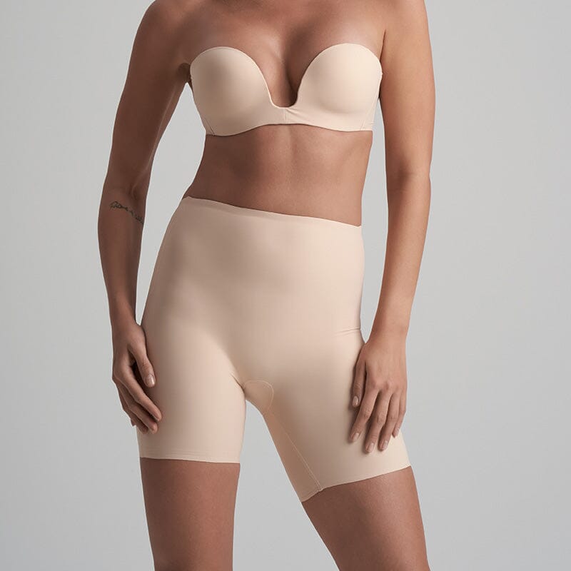 Low back shapewear short [Beige] Bras Bye Bra 