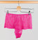 Magenta lace & rust high waist tanga Bottoms Dora Larsen 