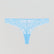 Periwinkle blue floral lace knicker Bottoms Dora Larsen 