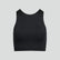 Medium support racerback crop top [Black] Girlfriend Collective 