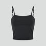 Medium support ribbed cami top [Black] Girlfriend Collective 