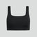 Medium support square neck sports bra [Black] Girlfriend Collective 
