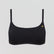 Microfibre scoop neck bralette [Black] Bras Nudea XS 