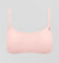 Microfibre scoop neck bralette [Blush] Bras Nudea 