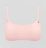 Microfibre scoop neck bralette [Blush] Bras Nudea 