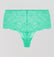 Peppermint lace & rose high waist tanga Bottoms Dora Larsen 