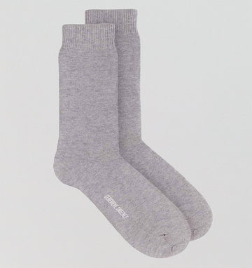 Modern cotton sock [Grey Marl] Accessories Genevieve Sweeney 