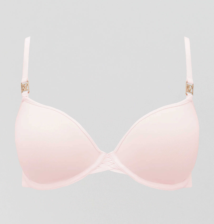 Moulded cup t-shirt bra [Blush] Bras Nudea 