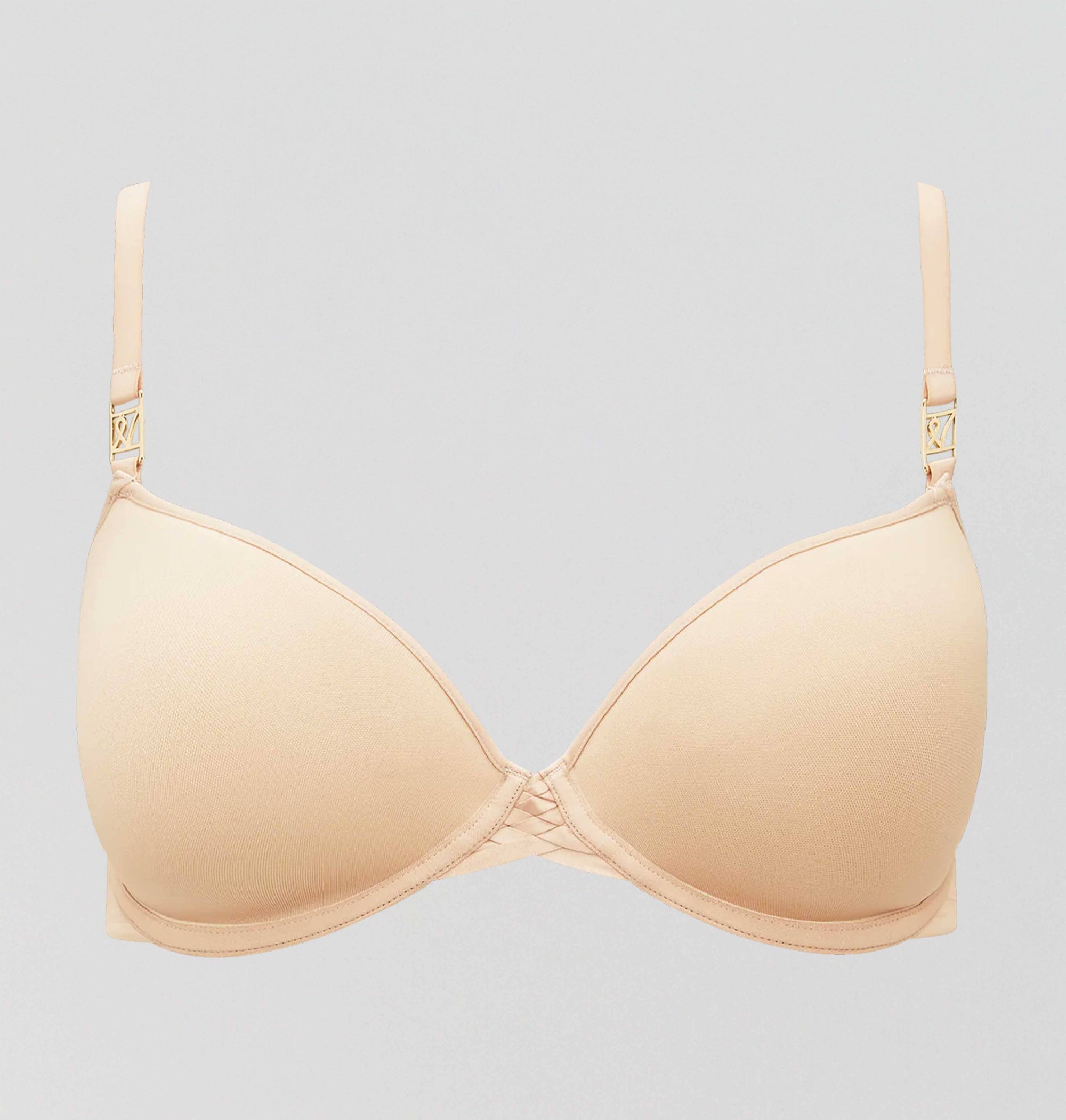 Moulded cup t-shirt bra [Sand] Bras Nudea 