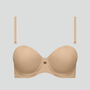 Multiway underwired balconette bra [Beige]