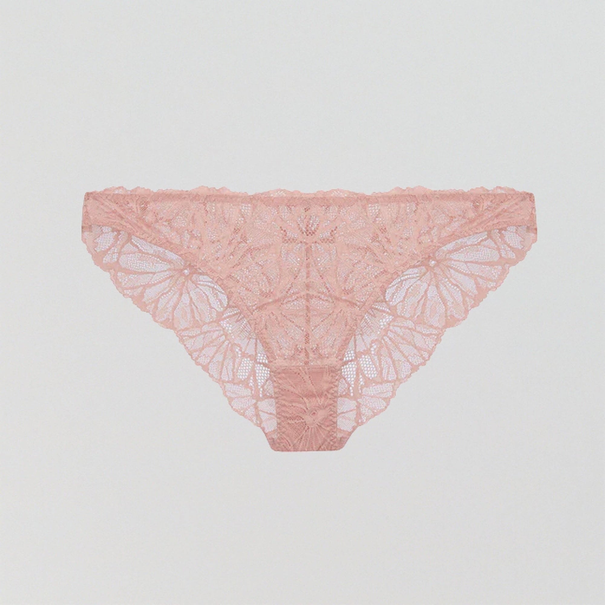 Rose pink lace knicker Bottoms Dora Larsen XXS (6) 
