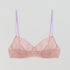 Rose pink & lavender balconette bra Bras Dora Larsen 32A 