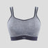 Non-wired shape sports bra [Grey Marl] Sport Panache 