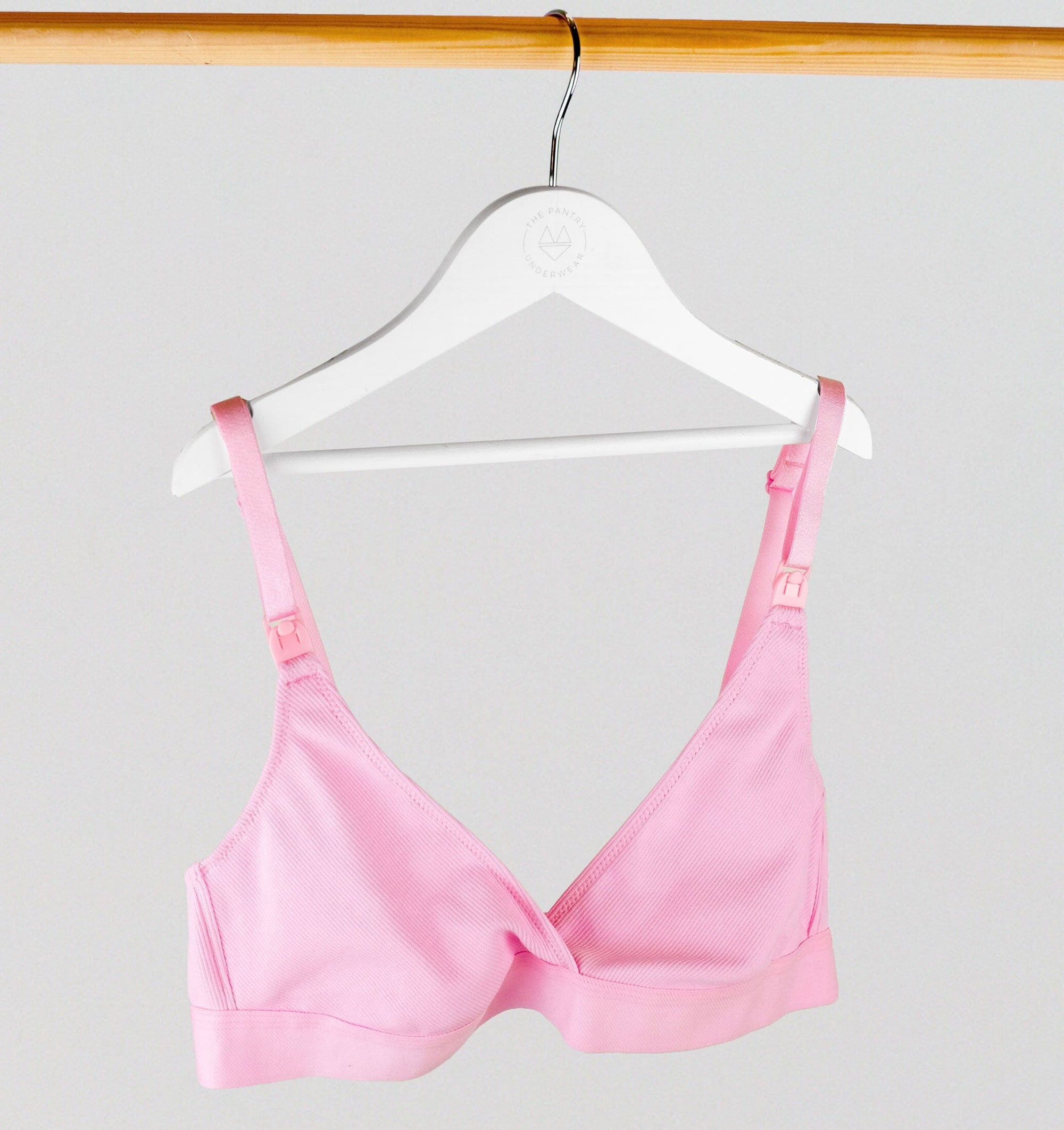 Cotton rib nursing triangle [Pantry Pink] Maternity Six 