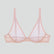 Peony pink mesh