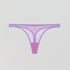 Orchid purple mesh thong Bottoms Dora Larsen XS (8) 