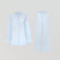 Relaxed fit long cotton pyjamas [Sky Blue] Sleep Nudea 