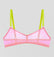 Rhubarb mesh & chartreuse bralette Bras Dora Larsen 