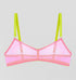 Rhubarb mesh & chartreuse bralette Bras Dora Larsen 