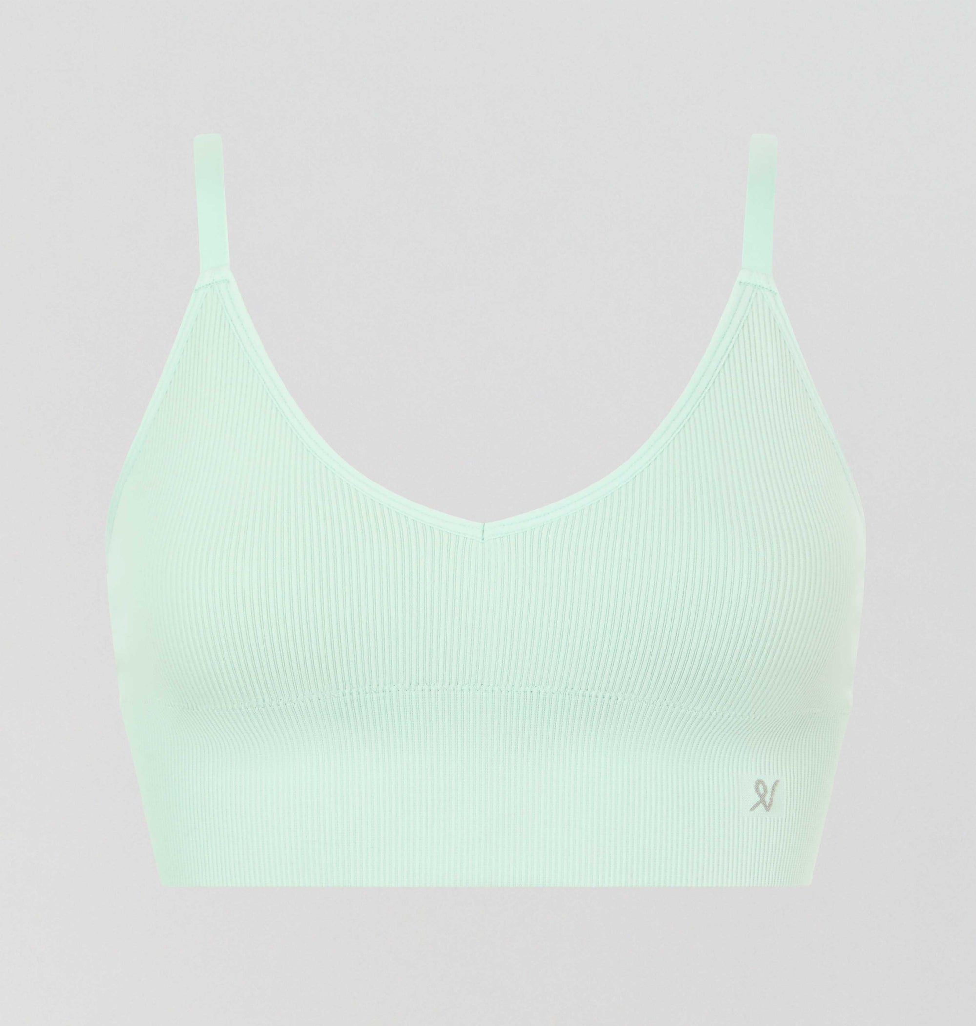 Ribbed seamless bralette [Mint] Bras Nudea 