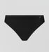 Ribbed high leg brief [Black] Bottoms Nudea 