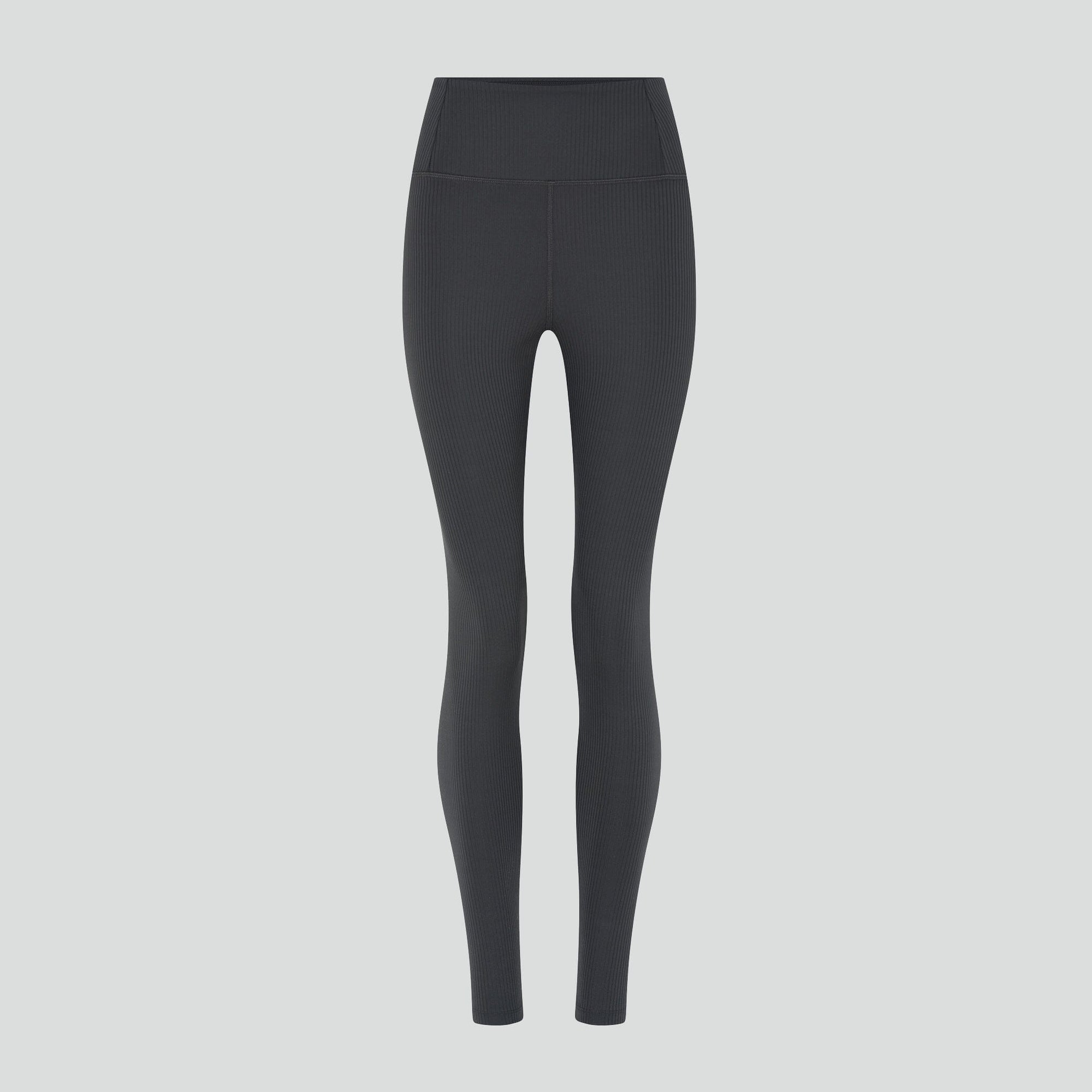 Ribbed high rise legging [Black] Girlfriend Collective 