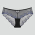 Scalloped detail hipster knicker [Black/Blue] Bottoms Triumph 