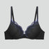 Scalloped detail push-up bra [Black/Blue] Bras Triumph 