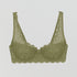 Scalloped lace balconette bra [Olive] Bras Triumph 