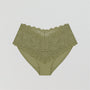 Scalloped lace high waist knicker [Olive] Bottoms Triumph 