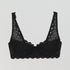 Scalloped lace balconette bra [Black] Bras Triumph 32A 