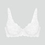 Scalloped lace balconette bra [White] Bras Triumph 